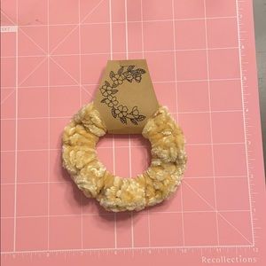 Velvet scrunchie
